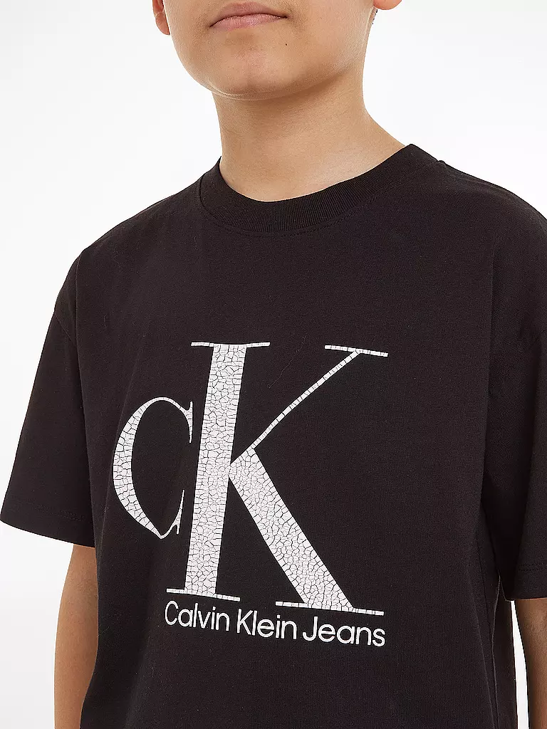 CALVIN KLEIN JEANS | Jungen T-Shirt | schwarz