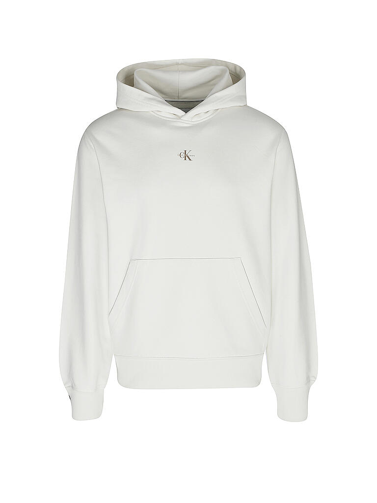 CALVIN KLEIN JEANS | Kapuzensweater - Hoddie  | weiss