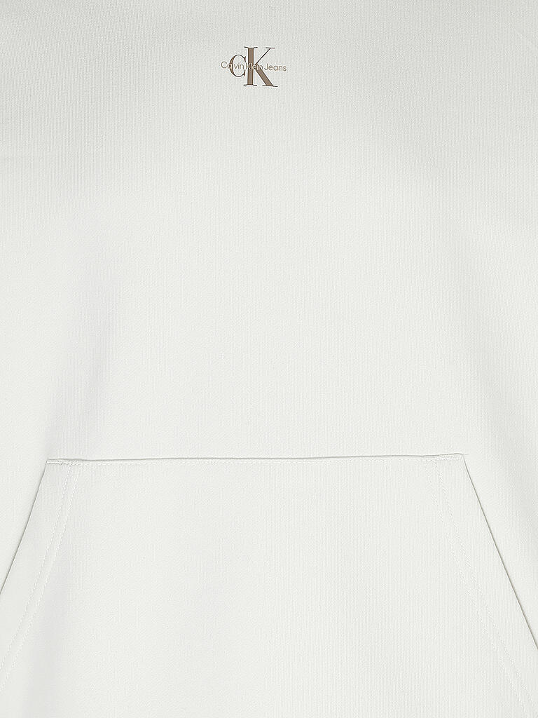 CALVIN KLEIN JEANS | Kapuzensweater - Hoddie  | weiss