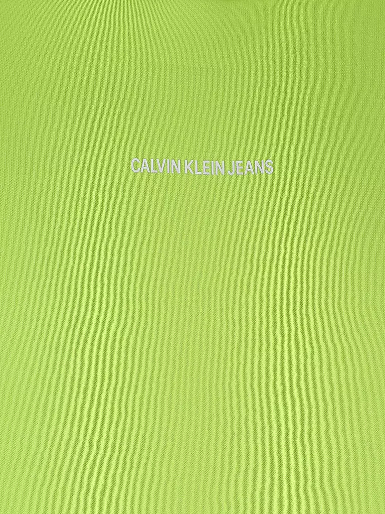 CALVIN KLEIN JEANS | Kapuzensweater - Hoodie  | grün