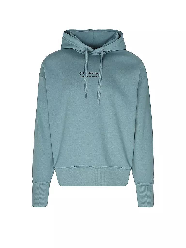 CALVIN KLEIN JEANS | Kapuzensweater - Hoodie | petrol