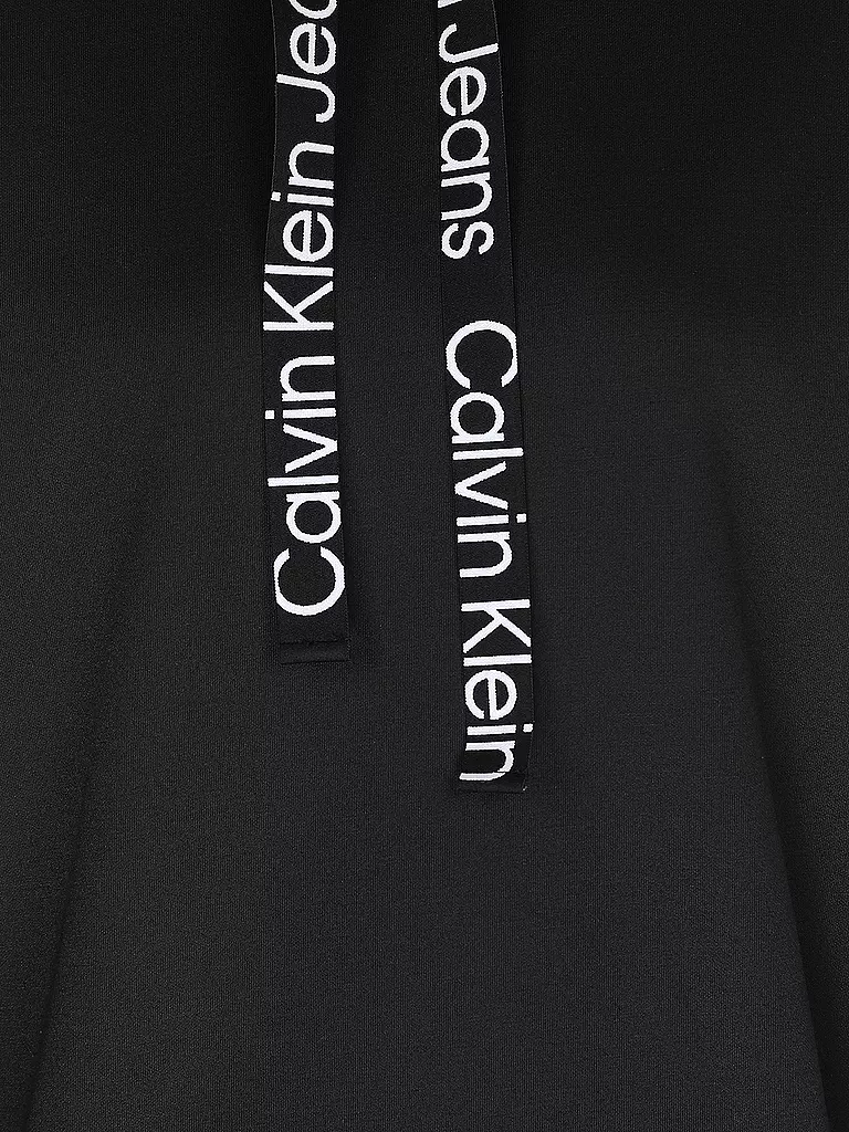 CALVIN KLEIN JEANS | Kapuzensweater - Hoodie | schwarz