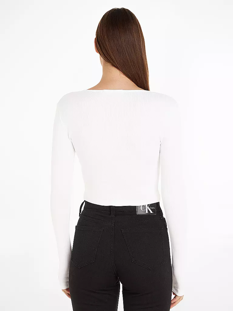 CALVIN KLEIN JEANS | Langarmshirt | schwarz