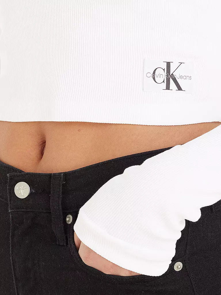 CALVIN KLEIN JEANS | Langarmshirt | schwarz