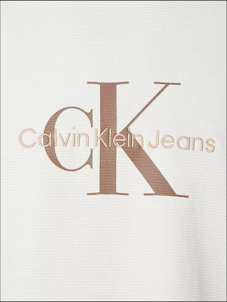 CALVIN KLEIN JEANS | Langarmshirt | weiss