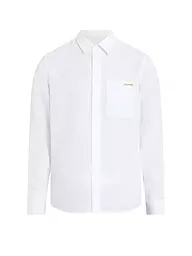 CALVIN KLEIN JEANS | Leinenhemd  | weiss