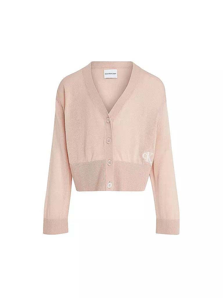 CALVIN KLEIN JEANS | Mädchen Cardigan  | rosa