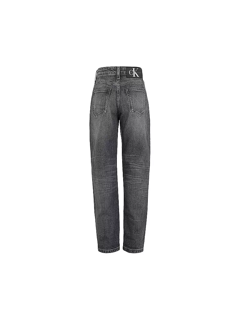 CALVIN KLEIN JEANS | Mädchen Jeans Straight Fit  | grau