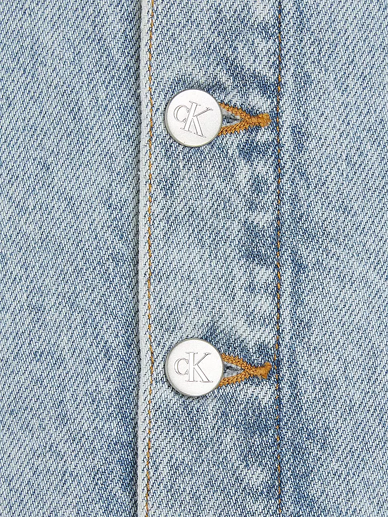 CALVIN KLEIN JEANS | Mädchen Jeanstop  | hellblau