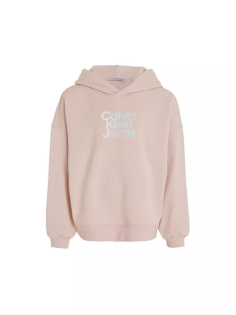 CALVIN KLEIN JEANS | Mädchen Kapuzensweater - Hoodie  | rosa