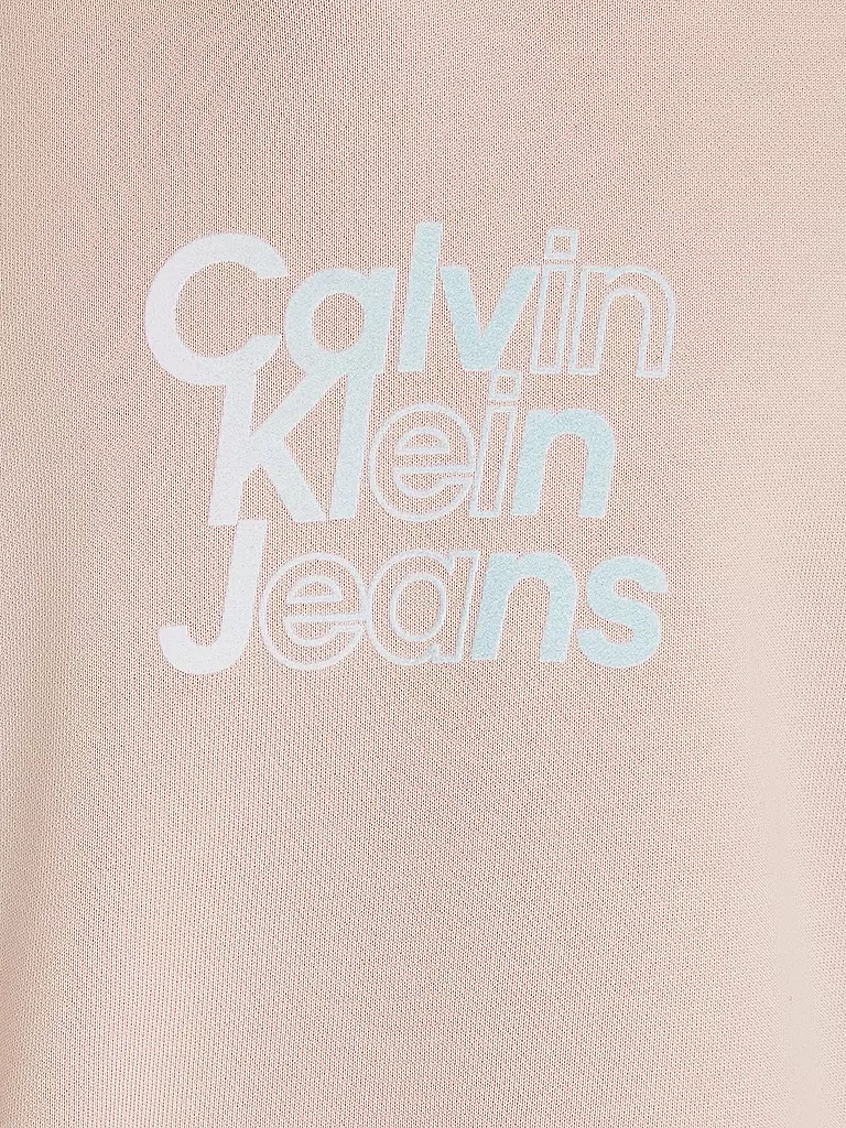 CALVIN KLEIN JEANS | Mädchen Kapuzensweater - Hoodie  | rosa