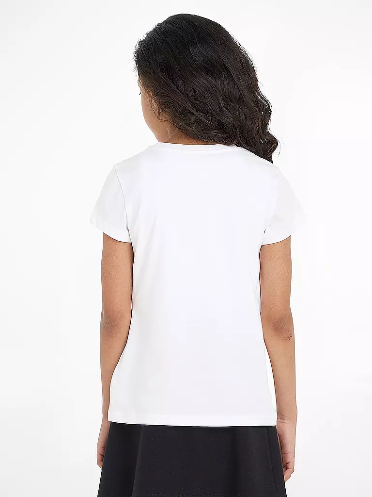 CALVIN KLEIN JEANS | Mädchen T-Shirt  | weiss