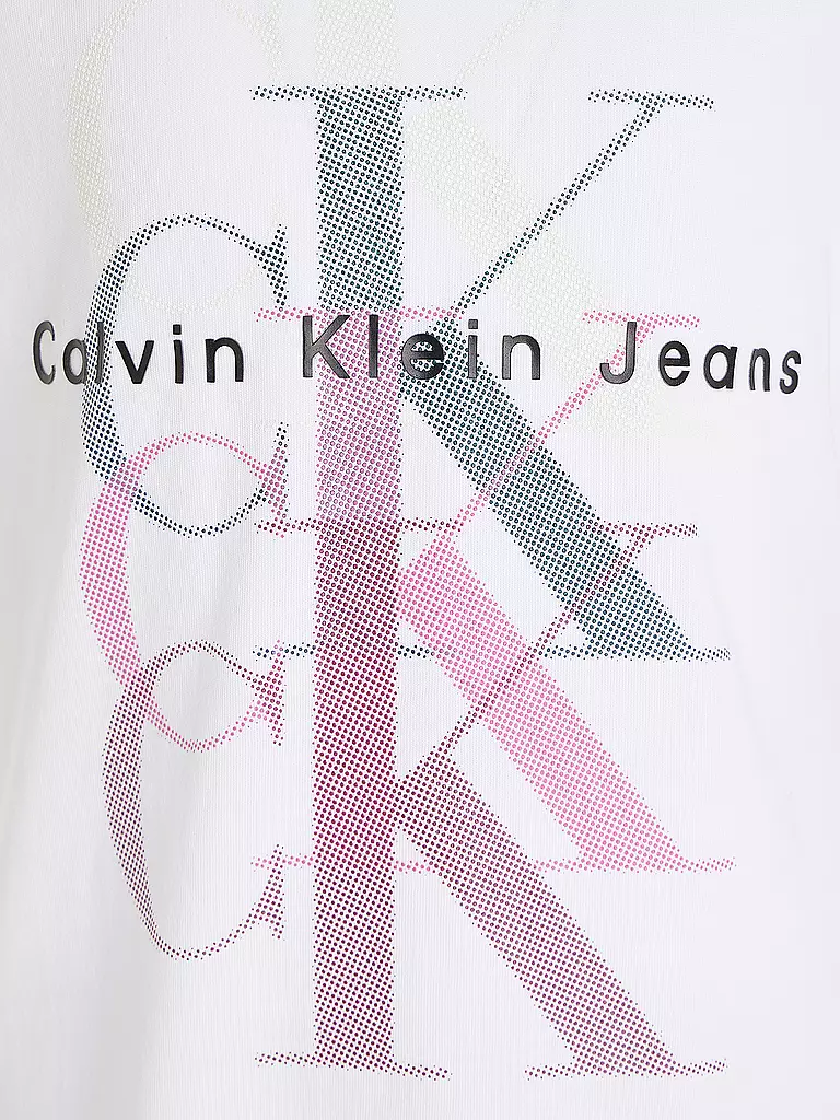CALVIN KLEIN JEANS | Mädchen T-Shirt  | weiss