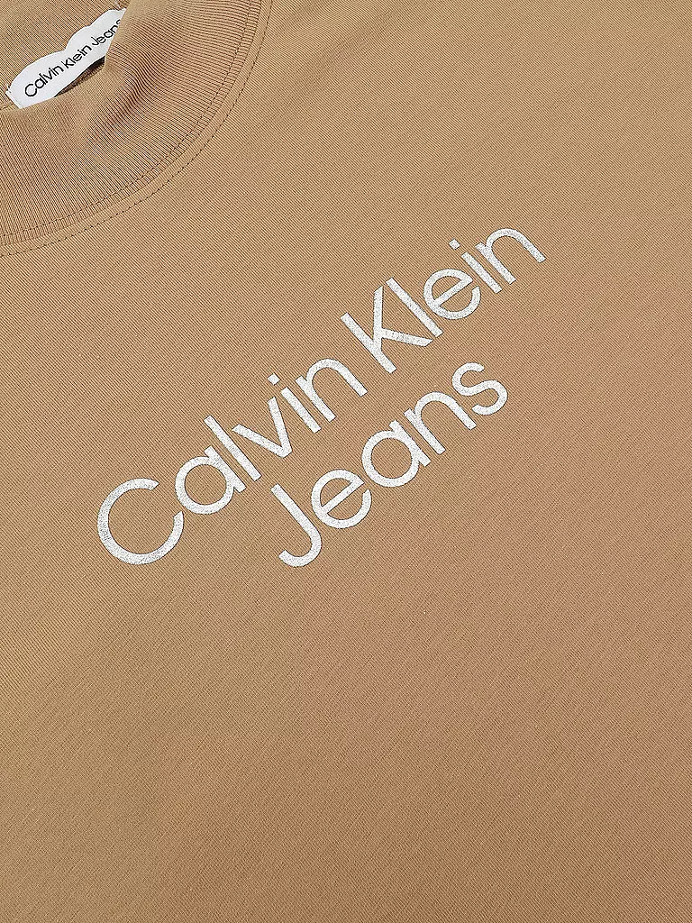 CALVIN KLEIN JEANS | Mädchen T-Shirt | camel