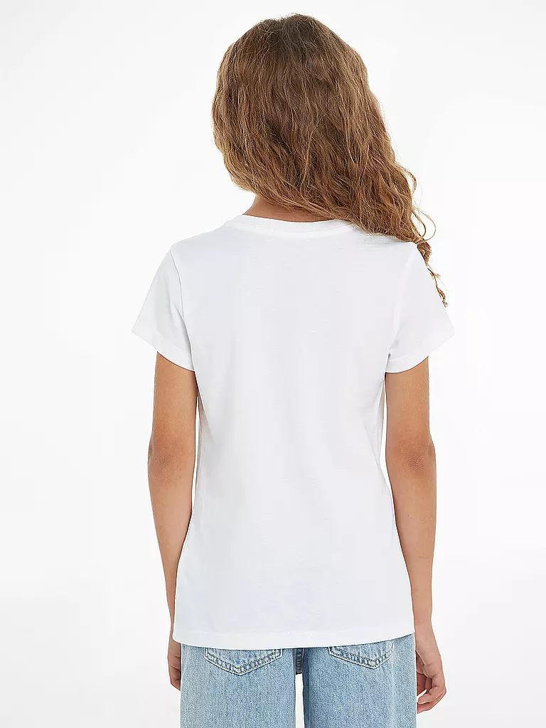 CALVIN KLEIN JEANS | Mädchen T-Shirt | weiss