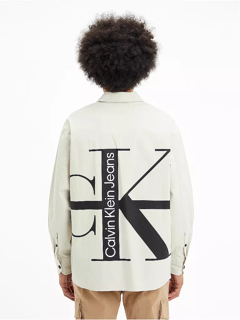 CALVIN KLEIN JEANS | Overshirt  | beige