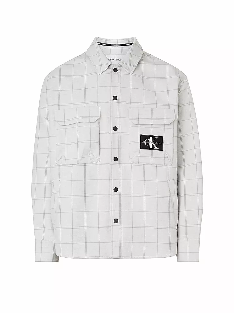 CALVIN KLEIN JEANS | Overshirt | grau