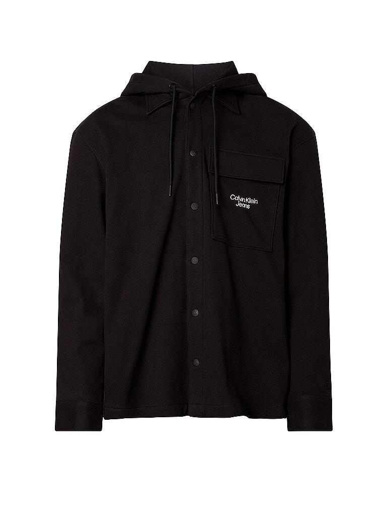 CALVIN KLEIN JEANS | Overshirt | schwarz