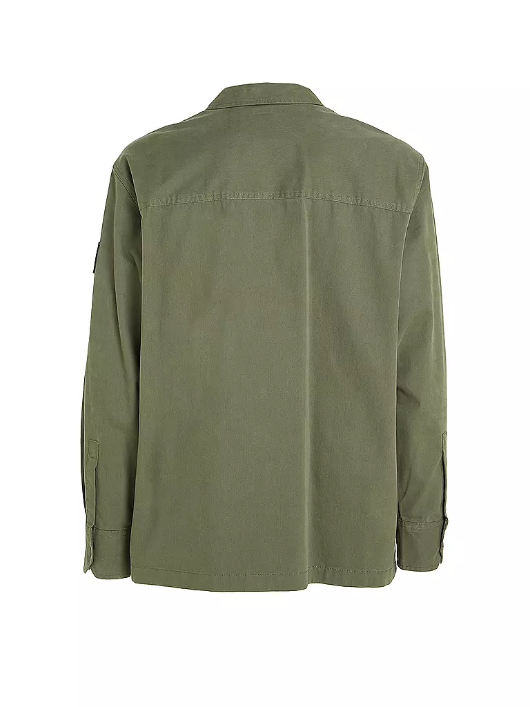 CALVIN KLEIN JEANS | Overshirt | olive