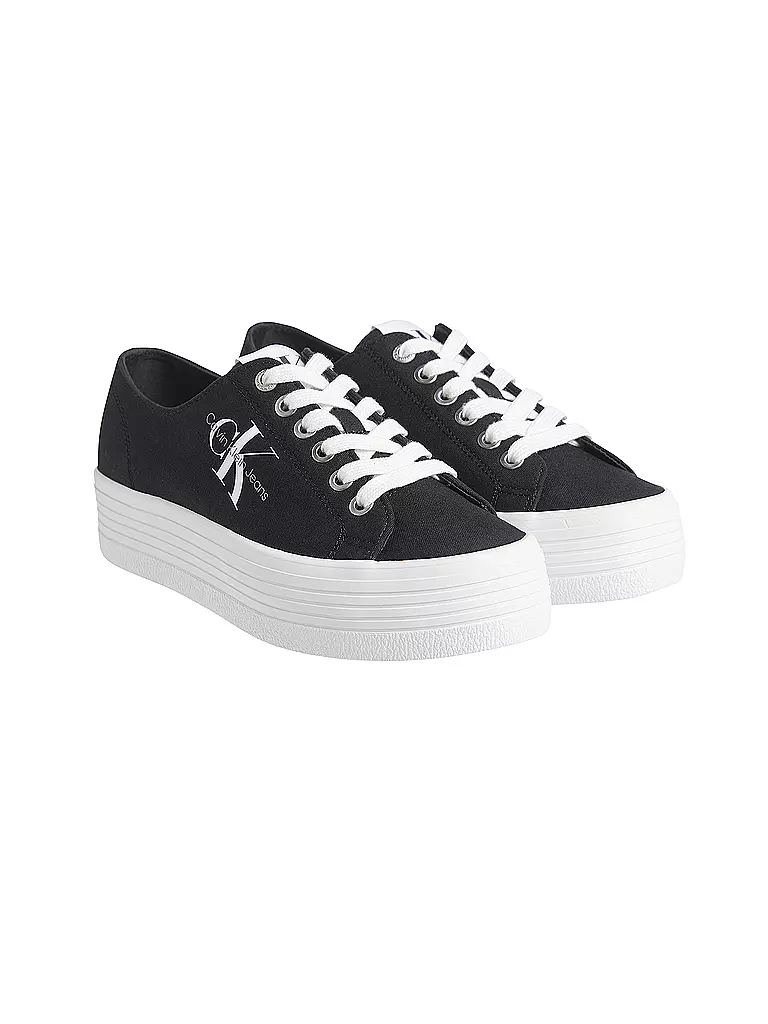 CALVIN KLEIN JEANS | Plateau Sneaker | schwarz