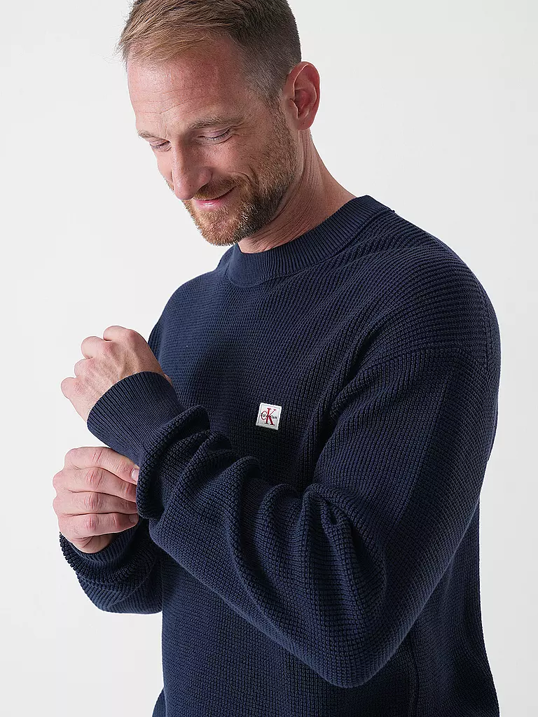 CALVIN KLEIN JEANS | Pullover  | dunkelblau