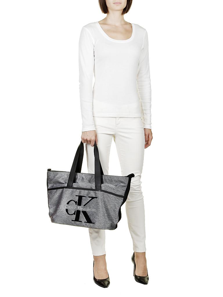 CALVIN KLEIN JEANS | Shopper  | grau