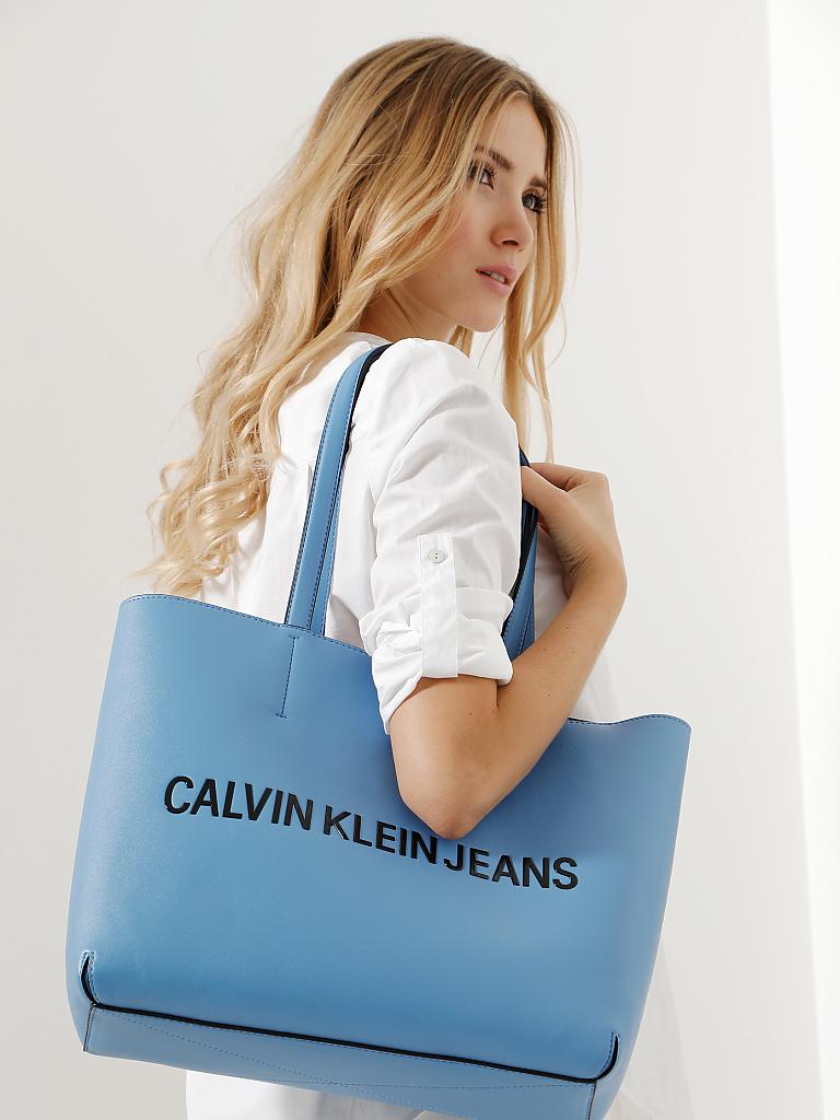 CALVIN KLEIN JEANS | Shopper | blau