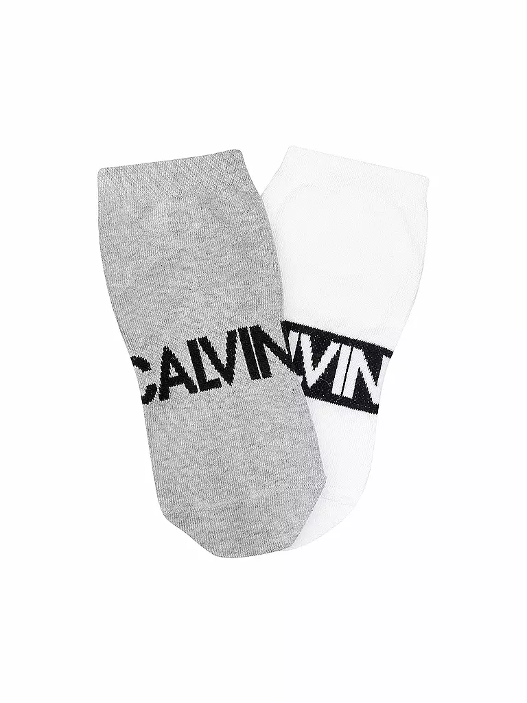 CALVIN KLEIN JEANS | Socken 2er Pkg CK Men Liner white combo | weiss