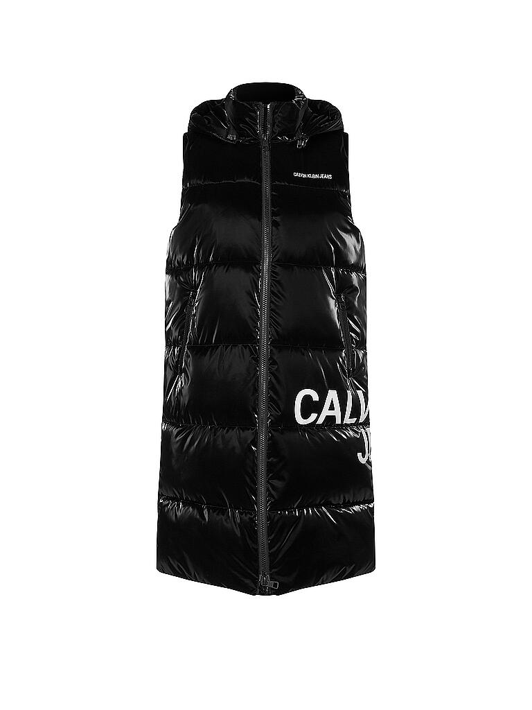 CALVIN KLEIN JEANS | Steppgilet | schwarz