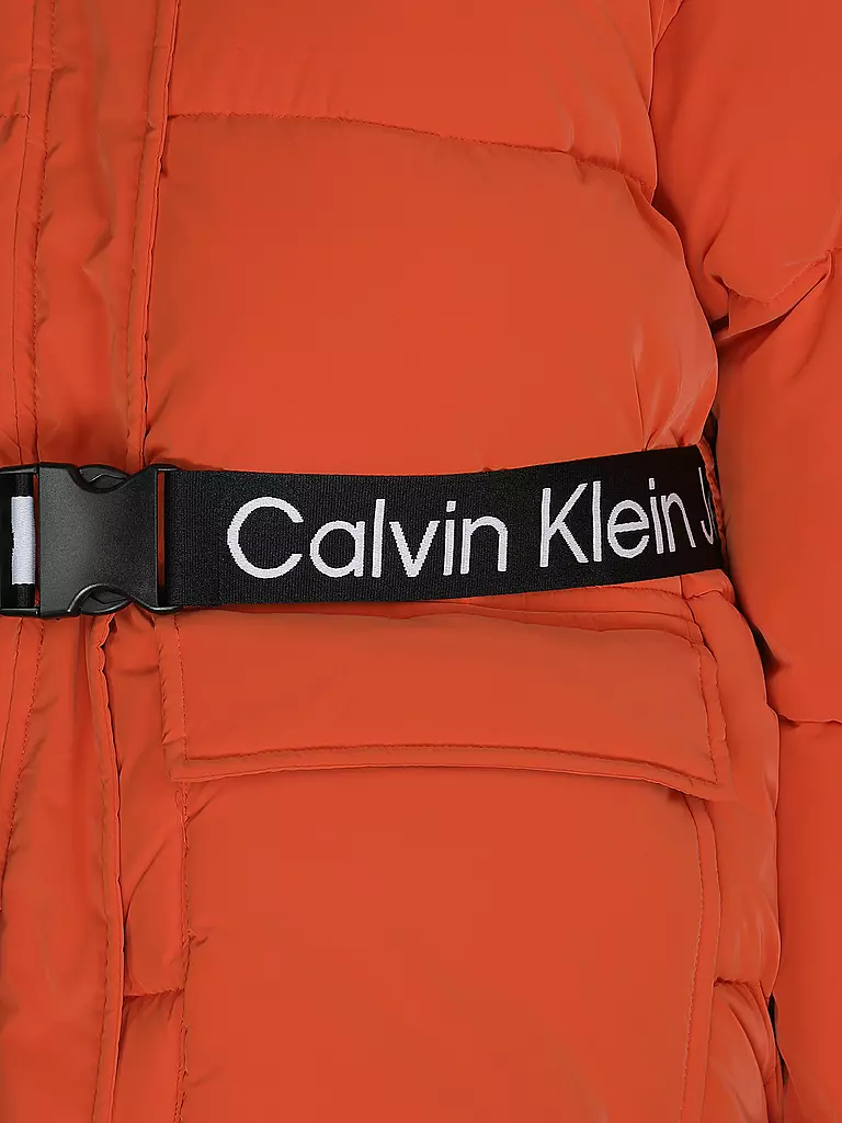 CALVIN KLEIN JEANS | Steppjacke  | orange