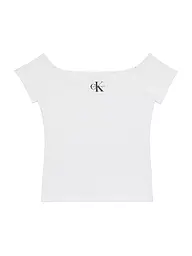 CALVIN KLEIN JEANS | T-Shirt  | weiss
