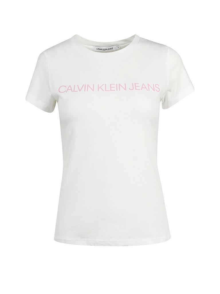 CALVIN KLEIN JEANS | T-Shirt  | weiß