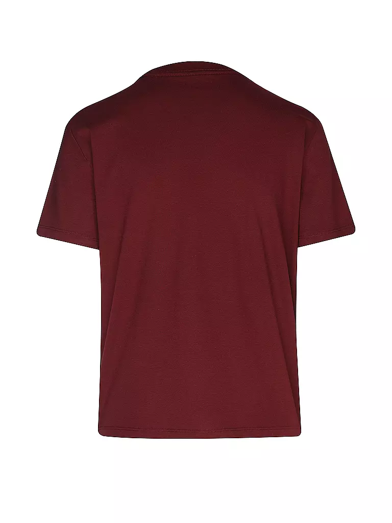 CALVIN KLEIN JEANS | T-Shirt  | dunkelrot