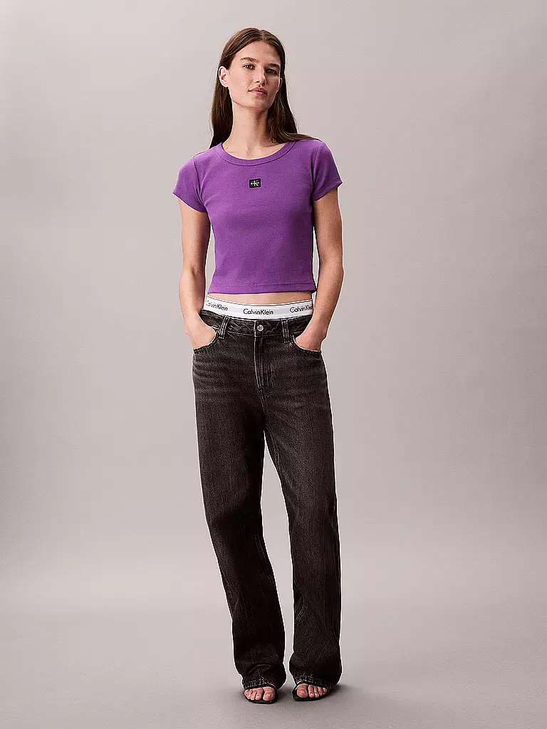 CALVIN KLEIN JEANS | T-Shirt  | lila