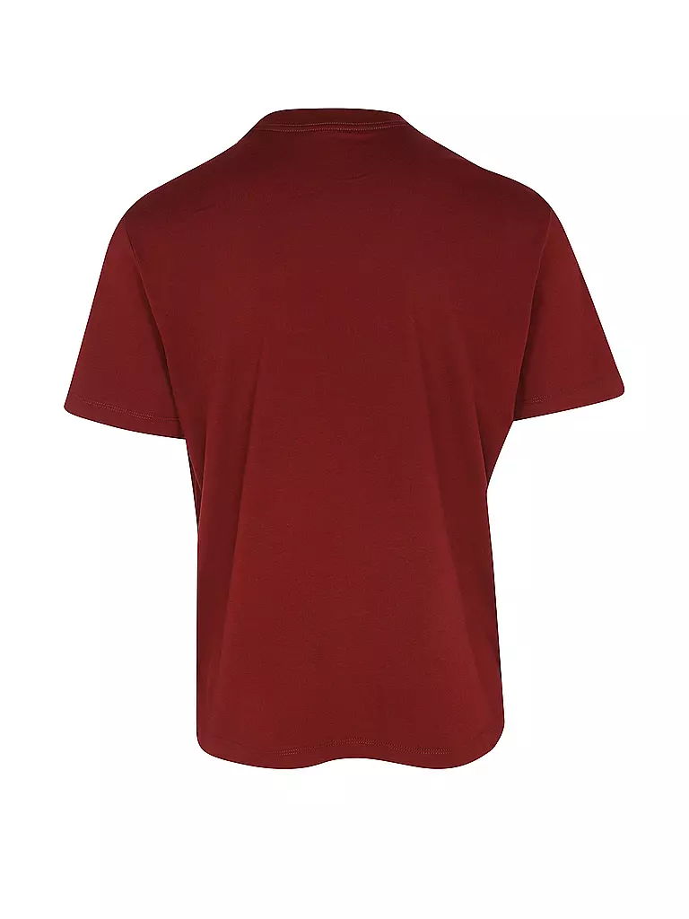 CALVIN KLEIN JEANS | T-Shirt  | dunkelrot
