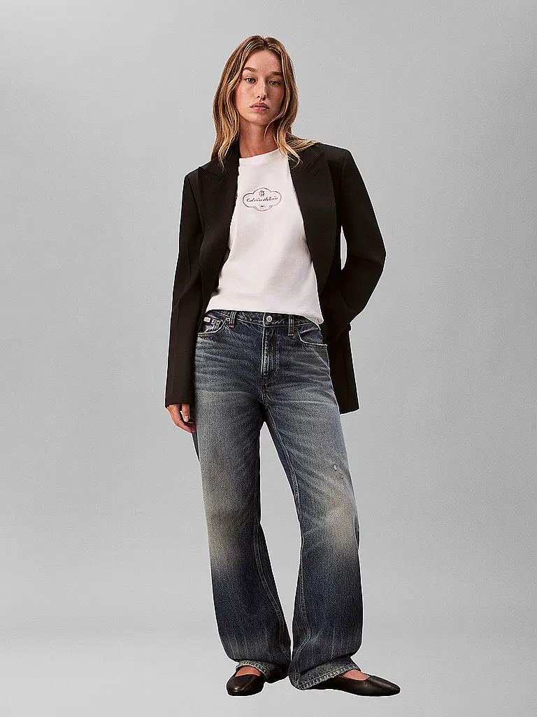 CALVIN KLEIN JEANS | T-Shirt  | Weiss