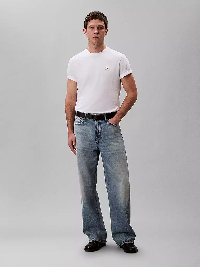 CALVIN KLEIN JEANS | T-Shirt  | weiss