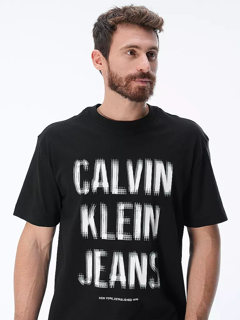 CALVIN KLEIN JEANS | T-Shirt  | schwarz