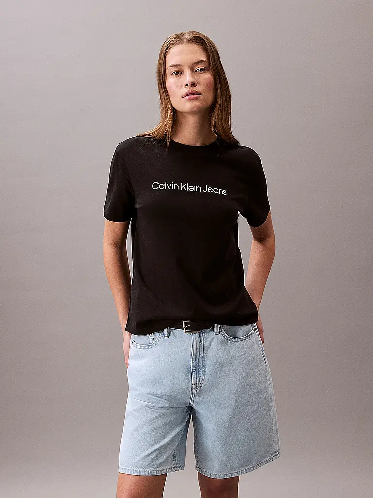 CALVIN KLEIN JEANS | T-Shirt  | schwarz