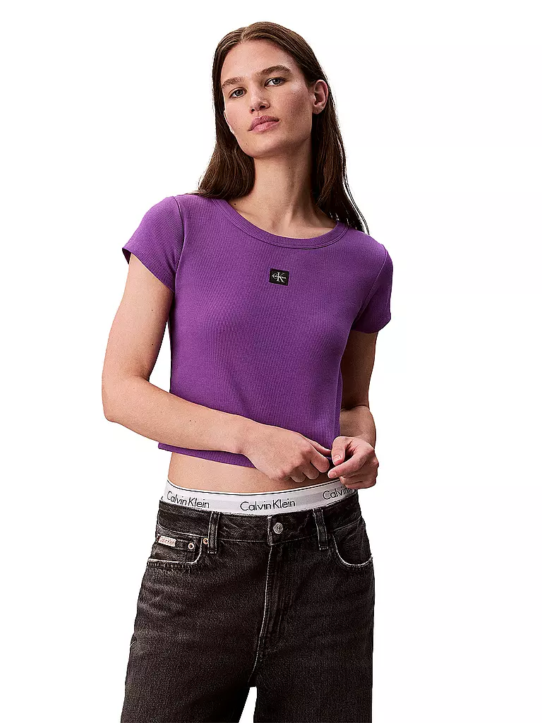 CALVIN KLEIN JEANS | T-Shirt  | lila