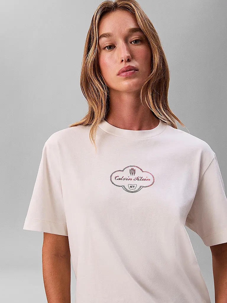 CALVIN KLEIN JEANS | T-Shirt  | Weiss