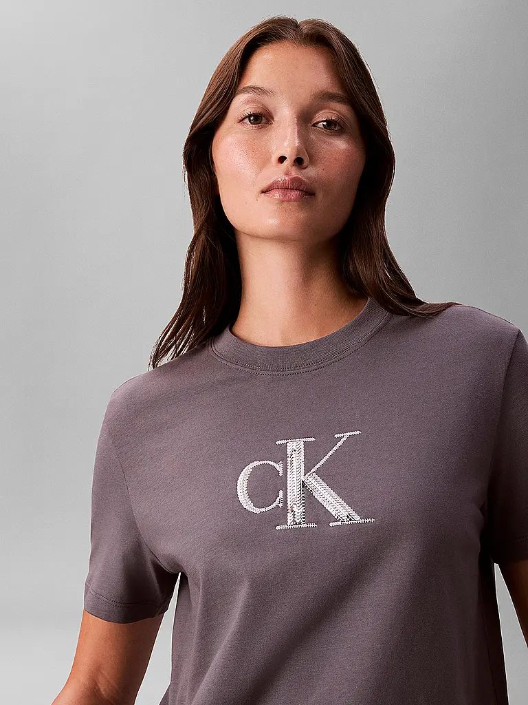 CALVIN KLEIN JEANS | T-Shirt  | Grau