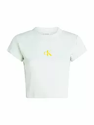 CALVIN KLEIN JEANS | T-Shirt Cropped Fit  | mint