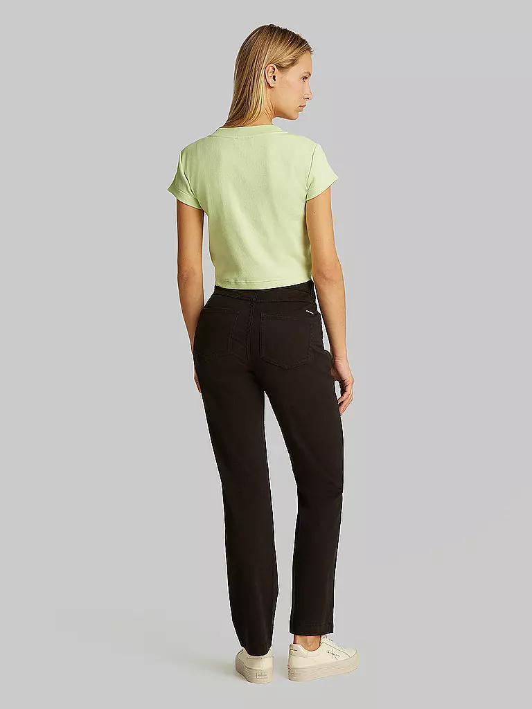 CALVIN KLEIN JEANS | T-Shirt Cropped Fit  | hellgrün