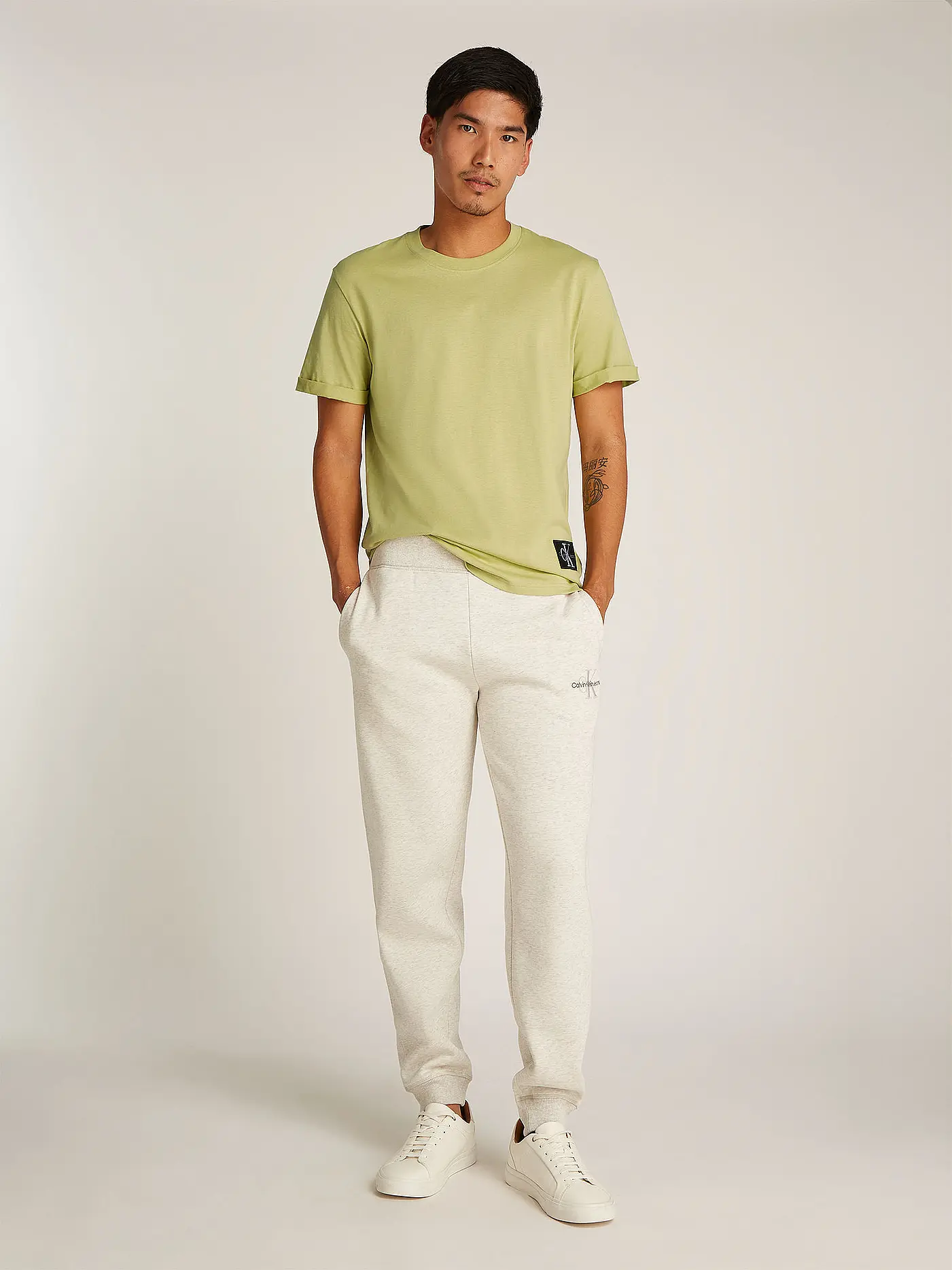 CALVIN KLEIN JEANS | T-Shirt | grün