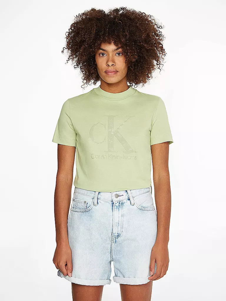 CALVIN KLEIN JEANS | T-Shirt | grün