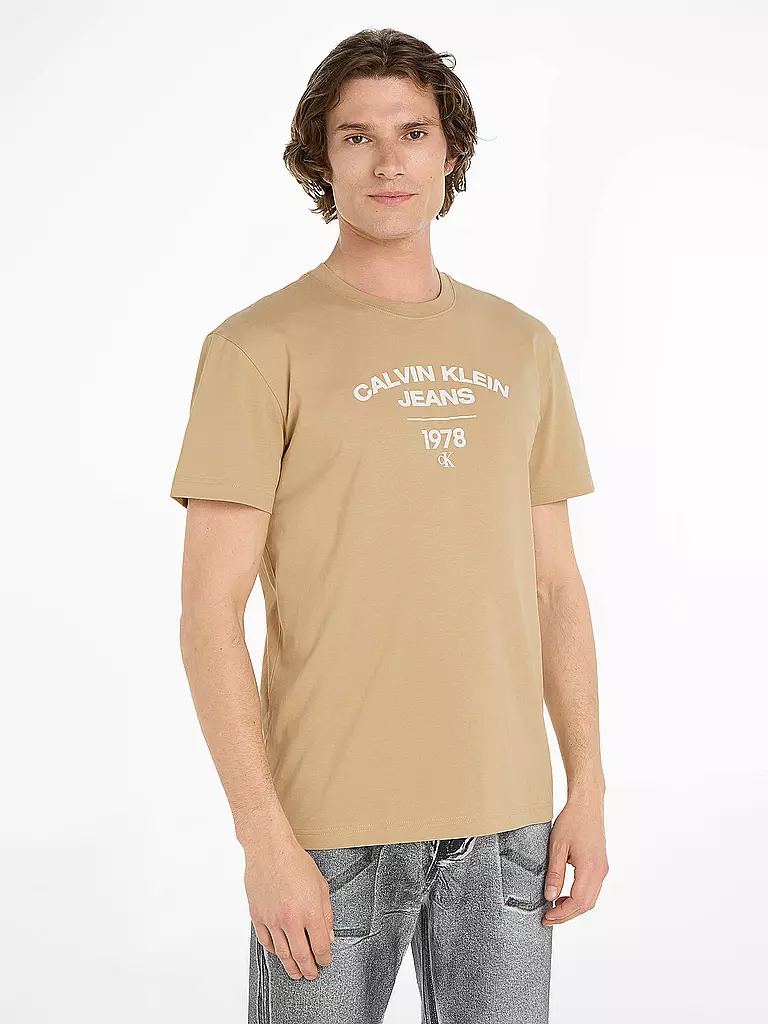 CALVIN KLEIN JEANS | T-Shirt | beige