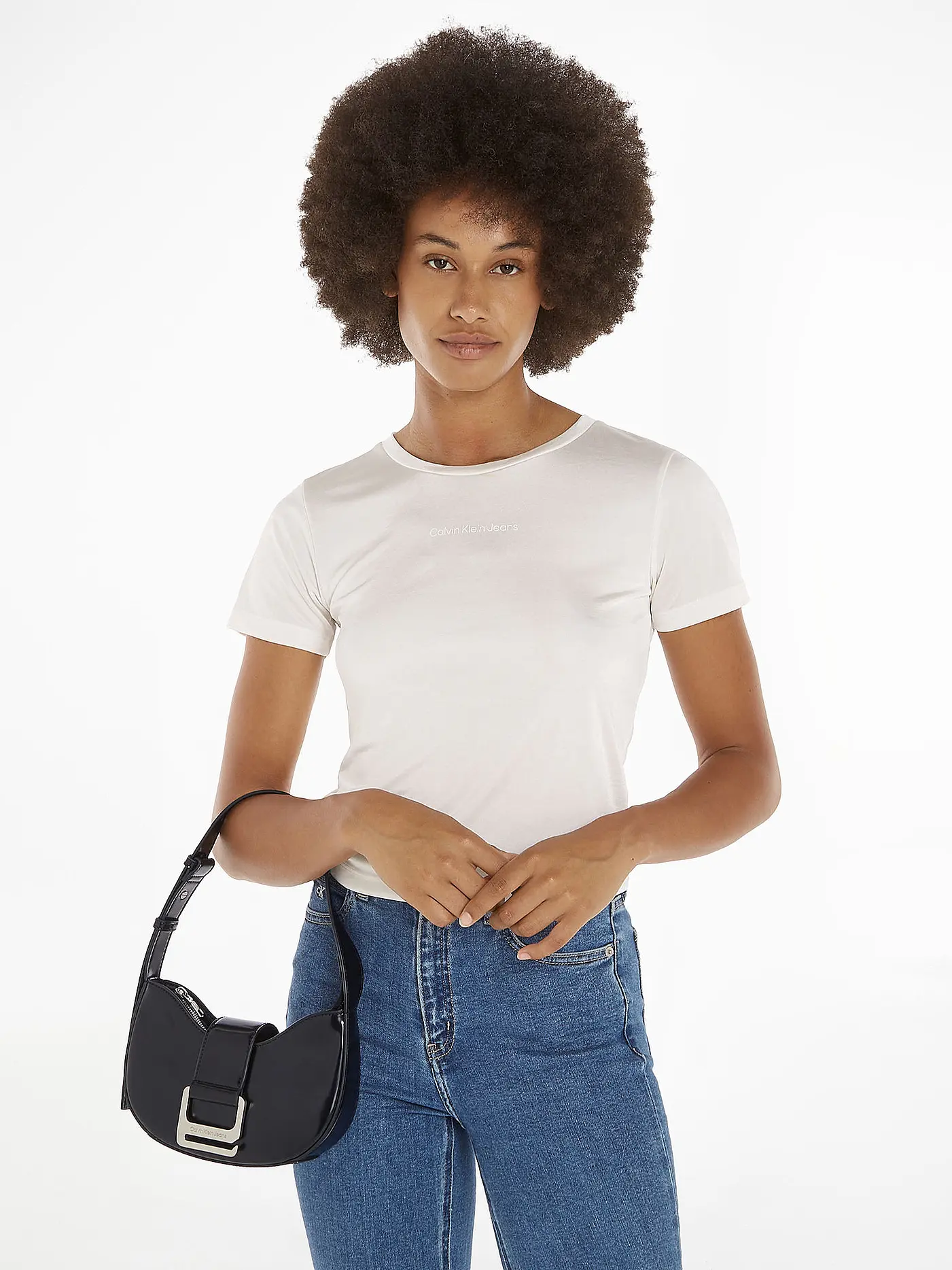 CALVIN KLEIN JEANS | Tasche - Schultertasche | schwarz