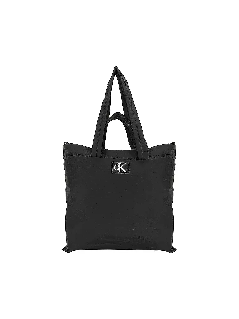 CALVIN KLEIN JEANS | Tasche - Shopper City Nylon | schwarz