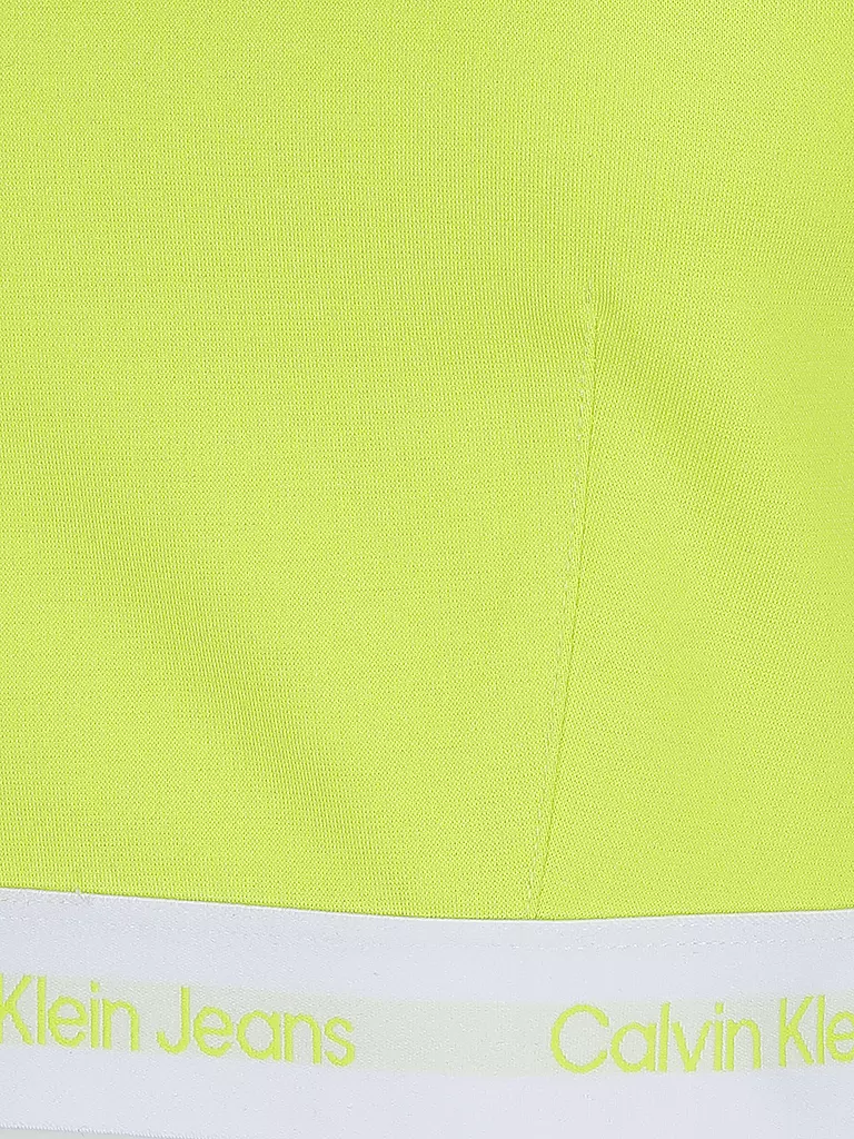 CALVIN KLEIN JEANS | Top Cropped Fit | gelb